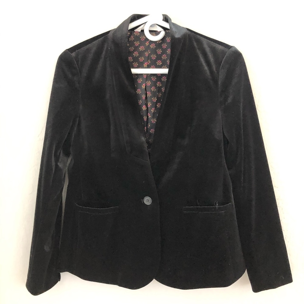 Velvet Blazer